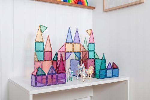 klocki magnetyczne Pastel Starter Pack 64 el. Connetix zestaw startowy na Arena.pl