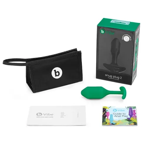 plug analny - b-vibe snug plug 2 green na Arena.pl