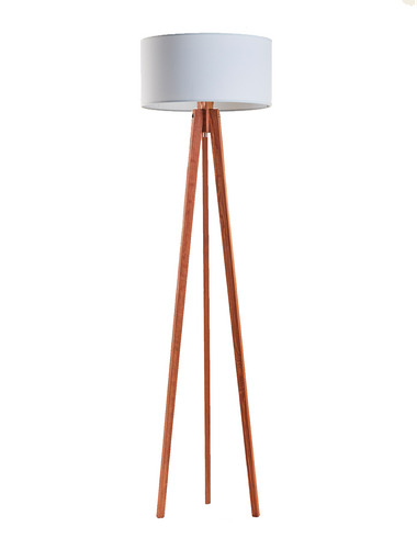 Hebanowa lampa MIAMI E27 tripod na Arena.pl