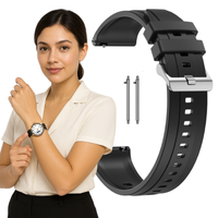 Pasek do Huawei Watch GT4 / GT5 / GT6 41mm opaska z teleskopami czarny 18mm