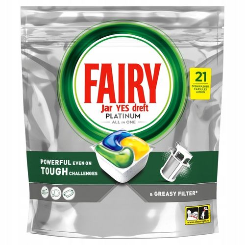 Kapsułki do zmywarki Fairy Platinum All in One 126szt. tabletki do zmywarki na Arena.pl