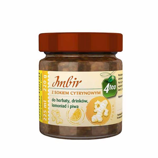 Helcom Imbir z sokiem cytrynowym 4tea 210g zdjęcie 2