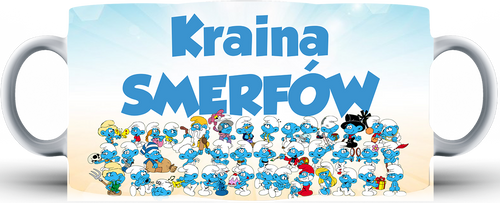 Kubek ceramiczny Smerfy - The Smurfs na Arena.pl