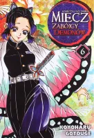Manga Miecz zabójcy demonów - akcja dramat komedia Kimetsu no Yaiba Tom 6