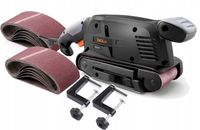 Tacklife B10 szlifierka taśmowa taśmówka 600W z regulacją + zestaw