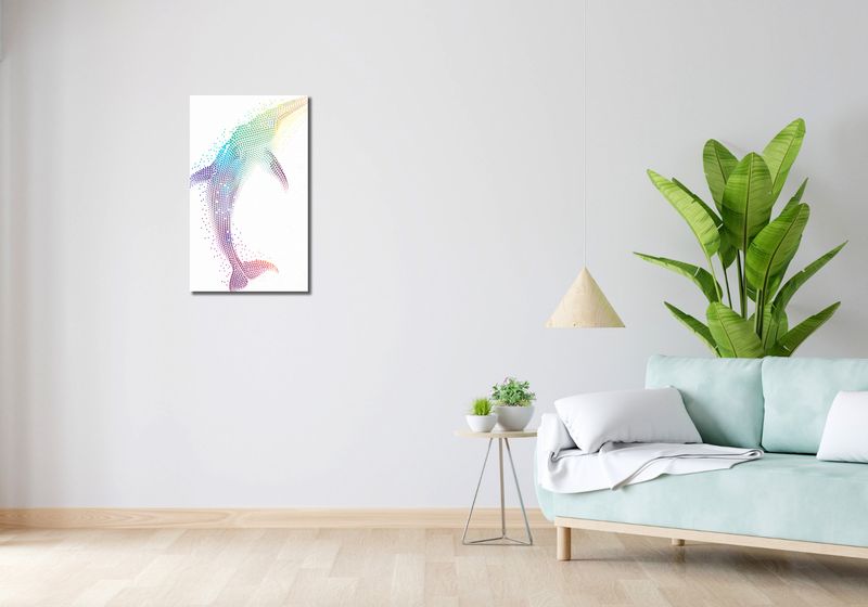 Obraz 40x70cm Spektrum Oceanu zdjęcie 2