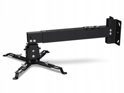 UCHWYT WIESZAK do projektora Sufitowy Ścienny CZARNY OVERMAX 2w1 na Arena.pl