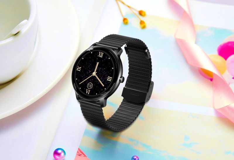 smartwatch damski rubicon rnbe66 black smarub124 zdjęcie 14