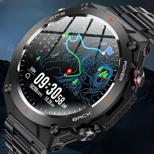 SMARTWATCH Zegarek GPS BAROMETR KOMPAS CIŚNIENIOMIERZ ROZMOWY na Arena.pl