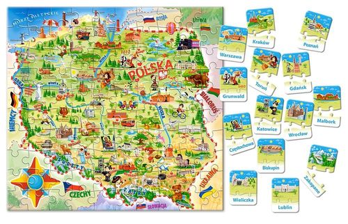 Edukacja e-142 mapa polski na Arena.pl