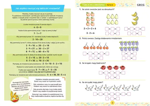 Tabliczka Mnożenia. Karty Pracy W Szkole I W Domu na Arena.pl