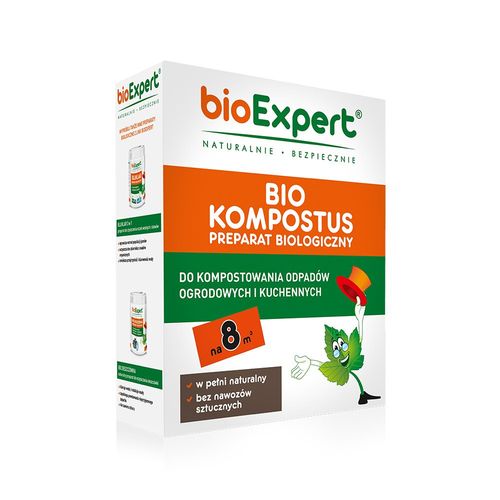 bioExpert, BIO Kompostus, Preparat biologiczny do kompostowania odpadów, 500 g na Arena.pl