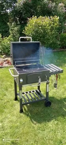 GRILL WĘGLOWY ŻELIWNY RUSZT Landmann OGRODOWY DUŻY na Arena.pl