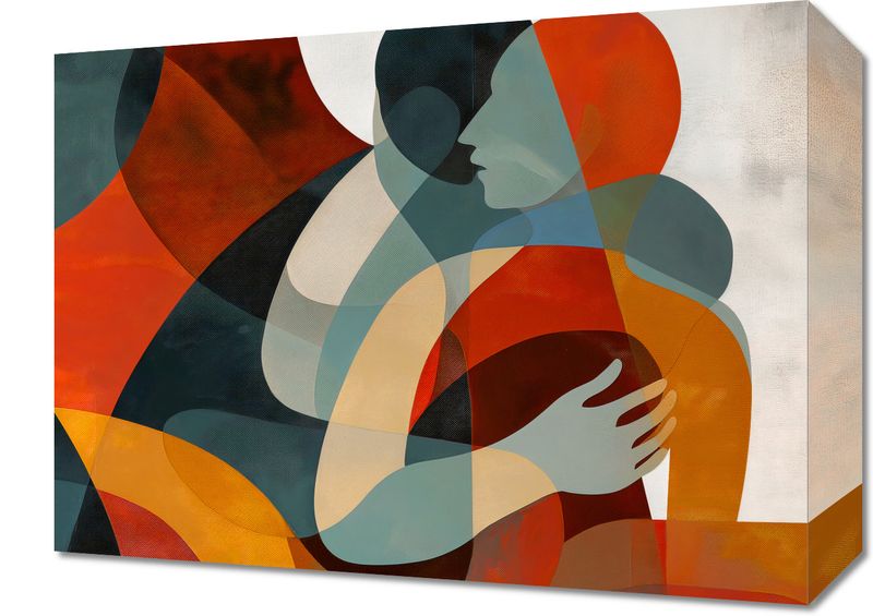 Obraz 40x30cm Objęcia zdjęcie 1