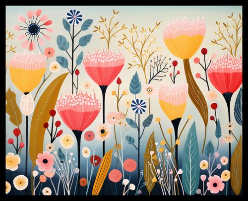 Plakat 50x40cm Ogród Marzeń na Arena.pl