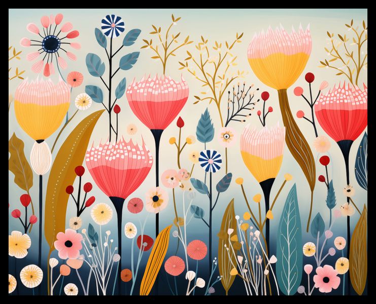 Plakat 50x40cm Ogród Marzeń zdjęcie 2