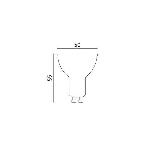 żarówka led gu10 9w 3000k kobi na Arena.pl