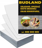 Ulotki A5 5000szt reklamowe firmowe UKŁADANIE SPRZEDAŻ KOSTKI BRUKOWEJ
