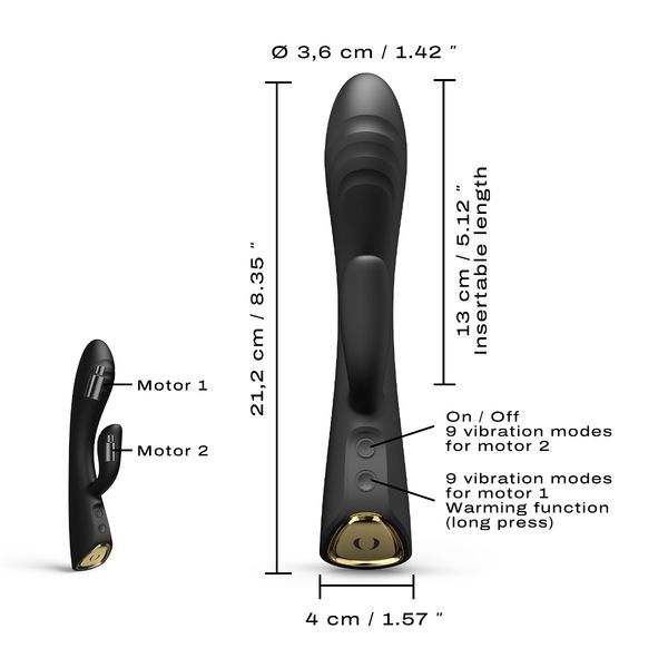 Dorcel Flexi Rabbit Black zdjęcie 5