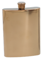 Elegancka Piersiówka Stal Nierdzewna Gentelo 8 OZ Polerowana