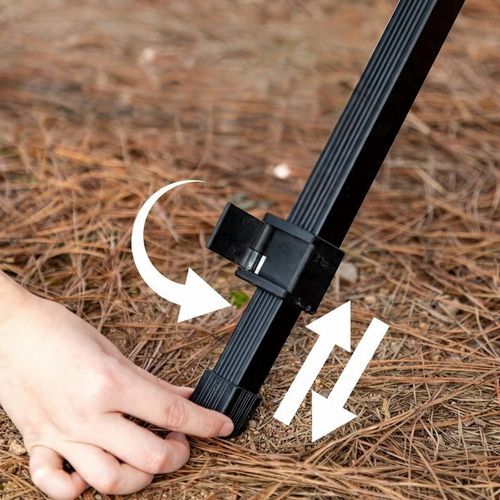 Stół kempingowy TIMBER RIDGE składany regulowany aluminiowy dla 4-6 osób na Arena.pl