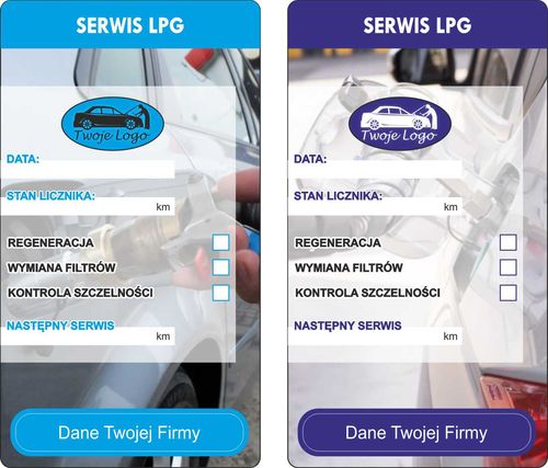 NAKLEJKI WYMIANA OLEJU ROZRZĄDU serwisowe 100 szt na Arena.pl