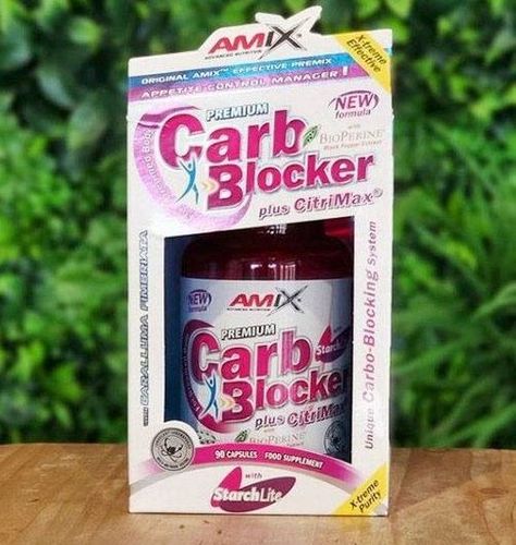 BLOKER KALORII, SPALACZ TŁUSZCZU - Amix Carb blocker tabletki odchudzanie na Arena.pl