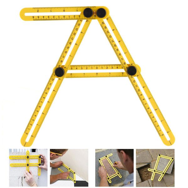 KĄTOWNIK REGULOWANY MIARKA KĄTOMIERZ TEMPLATER zdjęcie 2