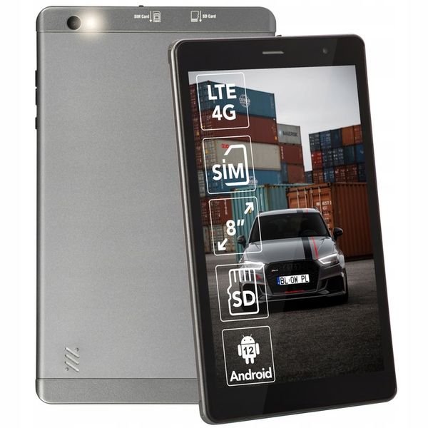 TABLET 8" 4G LTE 4/64GB WiFi SIM GPS HD ANDROID ŁADOWARKA KABEL zdjęcie 1