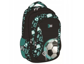 PLECAK 3-KOMOROWY NEON FOOTBALL ST.RIGHT