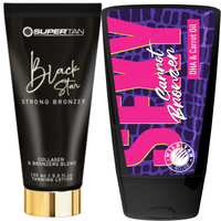 Supertan Black Star + Wild Tan Sexy Carrot Gratis