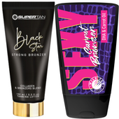 Supertan Black Star + Wild Tan Sexy Carrot Gratis