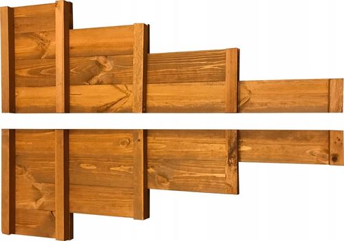 Warzywniak inspekt 4-piętrowy impregnowany, złożone boki, 120x120x40 na Arena.pl