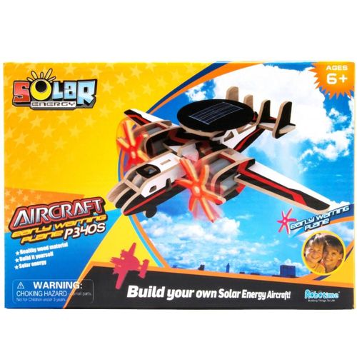 ROBOTIME Drewniany Model Puzzle 3D Samolot Solarny na Arena.pl