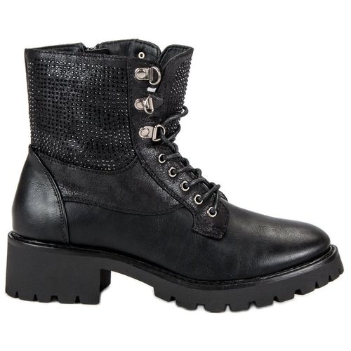 Sznurowane Workery Na Platformie r.41 na Arena.pl