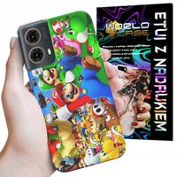ETUI CASE DO MOTOROLA MOTO G85 5G - SUPER MARIO BROS BAJKI WZORY WYBÓR