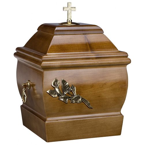Urna z litego drewna Urna na prochy pogrzebowe dla dorosłych na Arena.pl