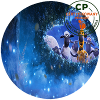 Opłatek na tort Baranek Shaun