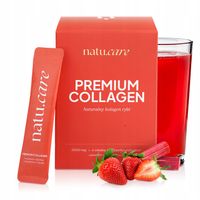 Kolagen Rybi Do Picia Na stawy Dla Sportowców 5000 mg Truskawka-Rabarbar