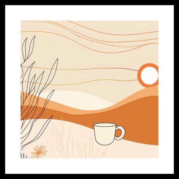 Plakat 40x40cm Ranna Pora zdjęcie 3