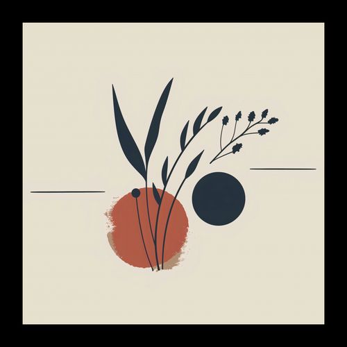 Plakat 20x20cm Botaniczna Barwa na Arena.pl
