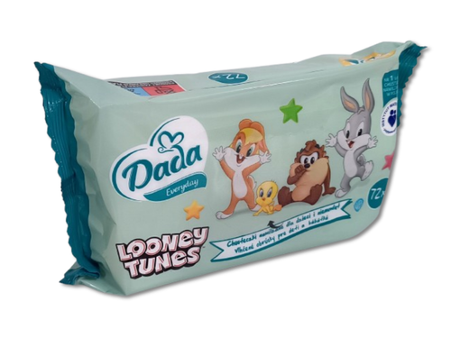 Chusteczki nawilżane Dada Everyday 7x72 Looney Tunes na Arena.pl