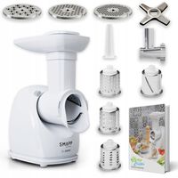 MASZYNKA DO MIELENIA MIĘSA SZATKOWNICA 2000W + EBOOK