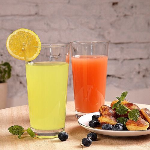 Wysokie szklanki Pure KROSNO 6szt 350ml do napojów wody soku drinków na Arena.pl