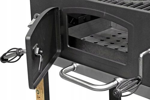 Grill Węglowy Activa Mastercook Angular Ruszt Żeliwny 57,5 x 42,0 cm na Arena.pl