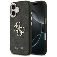 etui guess 4g big 4g classic logo na iphone 17 - czarno-złote