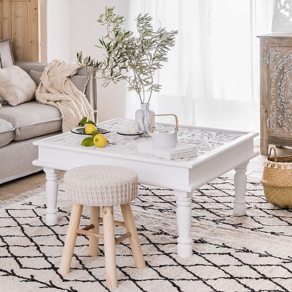 Stołek Suzette beżowy zdjęcie 2