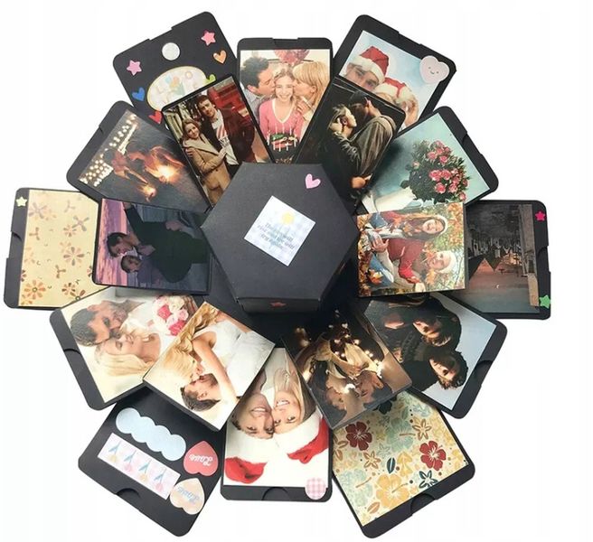 GOTOWE PUDEŁKO NIESPODZIANKA EXPLODING BOX + ZDJĘCIA zdjęcie 6