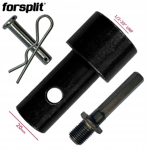 Adapter do wiertarki - Wkrętarka HEX > Wiertło do gleby 20 mm / świder na Arena.pl