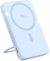 Baseus PicoGo Qi2 Powerbank Magnetyczny Ze Stojakiem 5000mAh 20W Niebieski